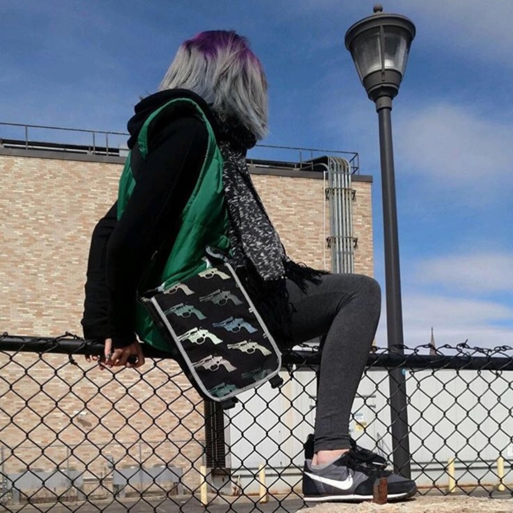 Andy Warhol small messenger bag